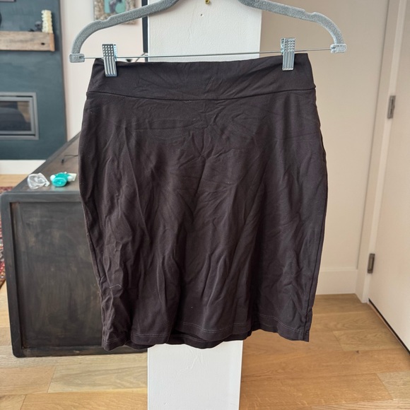Susana Monaco Chocolate Brown Skirt - Picture 1 of 3